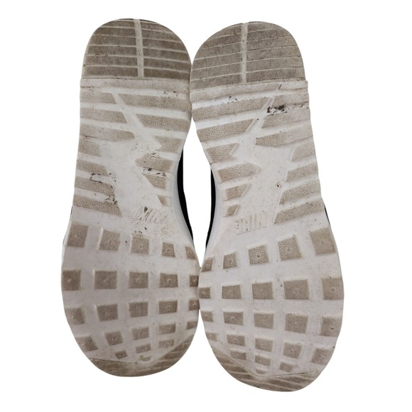 Nike Air Max Thea Mid Shoe Sneaker Ankle Boot Womens 7.5 Black Leather Slip On - Picture 5 of 10